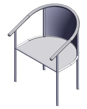 Chair-10 Solidworks