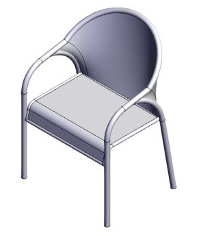 Chair-17 Solidworks