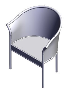 Chair-18 Solidworks