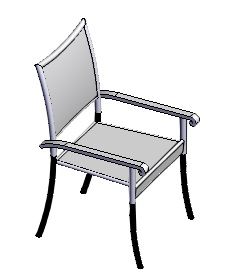 Chair-4 Solidworks