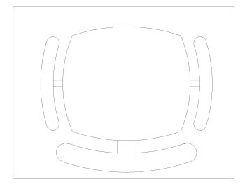 Chair Symbol for AutoCAD .dwg