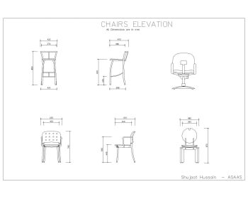 Chairs Elevation 005