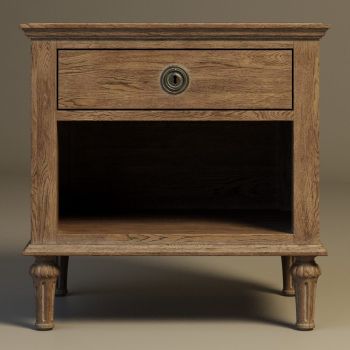 Classic Furniture Cheadle Bedside Table (Max 2009)