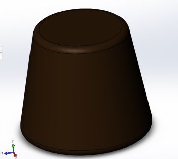 Chocolate Drop solidworks model