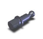 Clamping Screw Solidworks Model