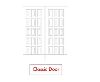 Classic Door 02 dwg.