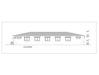Clinic Facility Design Elevation .dwg_4