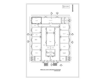 Clinic Facility Design Ground Floor Plan .dwg_2