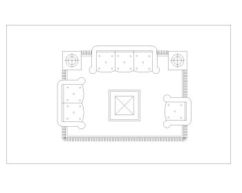 Complete Sofa Set with Tables for Lounge & Dining .dwg_16