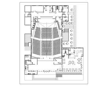 Concert Hall & Auditorium Design .dwg