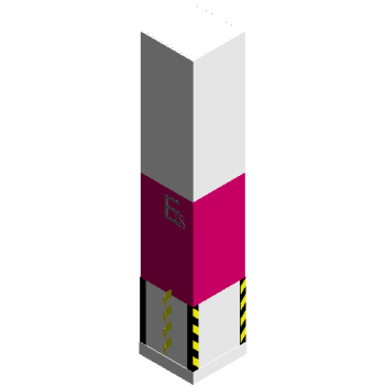 Concrete-Rectangle-Column (with anti-collision bars) revit family