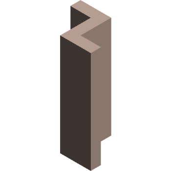 Concrete Z-shape Column revit family