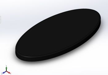 Contact Pad Solidworks model
