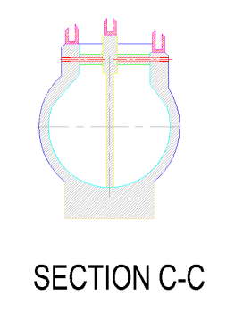 Couch Roll Suction Box .dwg drawing