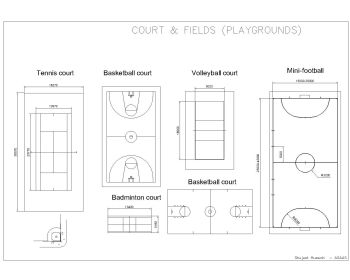 Courts & Fields (Playgrounds)