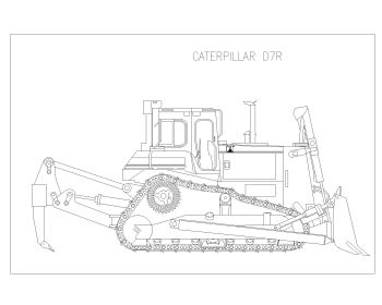 Crawler Tractors & the Bulldozers .dwg_2