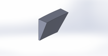 Wedge 2 Solidworks part
