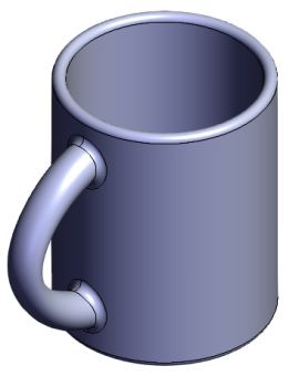 Cup solidworks