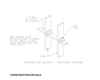 Curtain Wall Bridging & Bracing with Technical Details .dwg-5