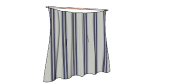 Curtains(323) skp