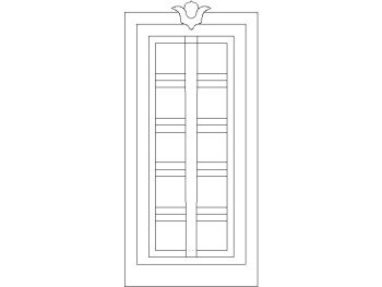 Traditional Door_15 .dwg drawing