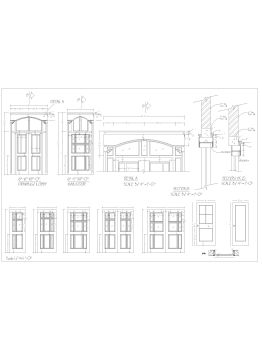 Door Elevation Design for Wood & Formica_4 .dwg