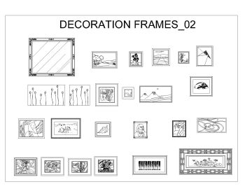 Decoration Frames .dwg-2