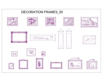 Decoration Frames .dwg-5