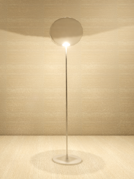 Floor lamp with glass shade revit family