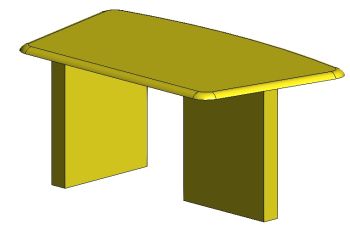 Desk-8 Solidworks Model