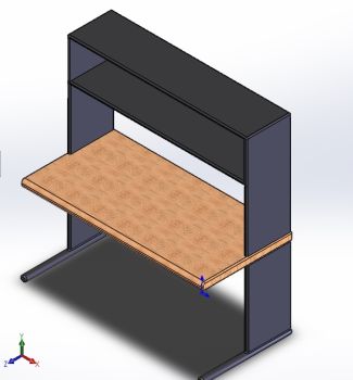Desk Solidworks model
