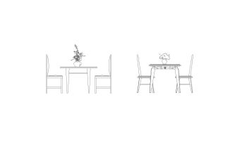Dining  table elevation 02 dwg. 