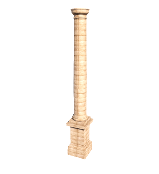 Doric Column revit model
