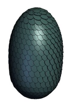 Dragon Egg Solidworks Model