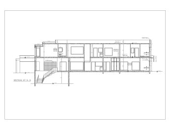 Duplex Type Villa Design Section .dwg_1