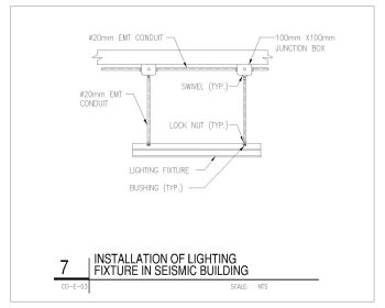 ELECTRIC INSTALLATION OF LIGHTING FIXTURE IN SEISMIC BUILDING_7
