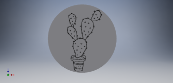 Cactus 2 cupholder STL