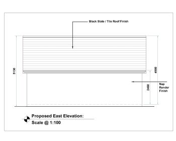 European Style Car Garage Design Elevation Plan  . dwg-6