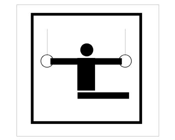 Exercise Symbol Vector Images for CAD .dwg-1