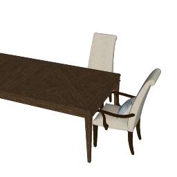 Expansion dinning table skp
