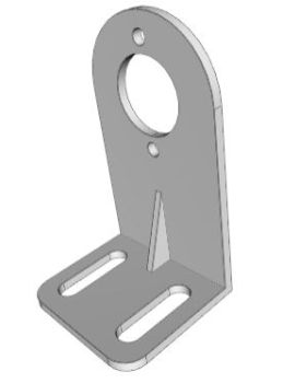 Mounting bracket for vacuum filter Autocad 2010 3d file