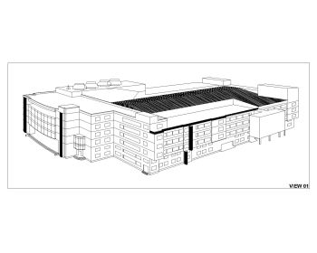 Factory Building Design Elevation .dwg_1