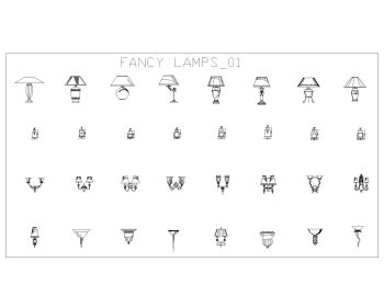 Fancy Lamps .dwg-1
