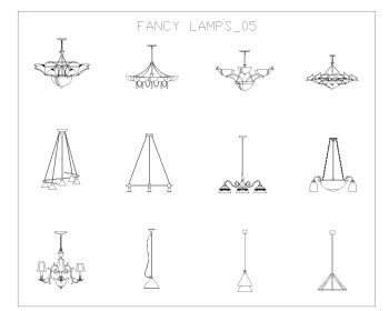 Fancy Lamps .dwg-5