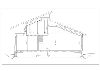 Finland House Design Section .dwg_1