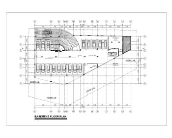 Fire Alarm Drawings for Commercial Building Basement Floor Plan .dwg