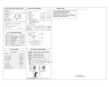 Fire Fighting System Cover Page & General Data .dwg