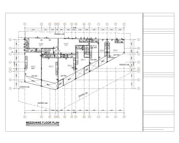 Fire Fighting System Design Mezzanine Floor Plan .dwg