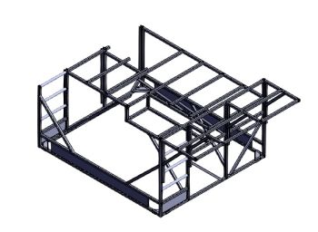 Fixed Structure Solidworks model