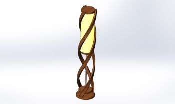 Floor lamp sldasm Model